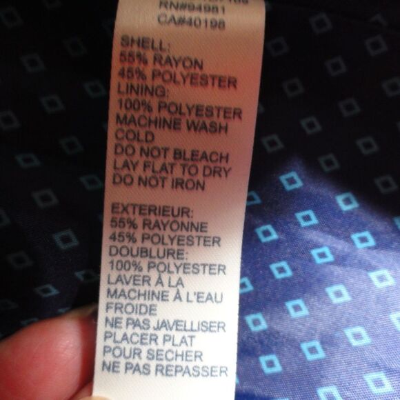 Coat Jacket Jrs Sz 34 Bust Medium - Picture 7 of 7